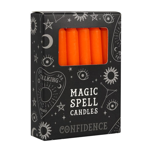 Orange 'Confidence' Spell Candles