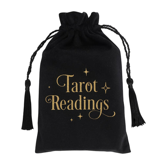 Black Tarot Card Bag