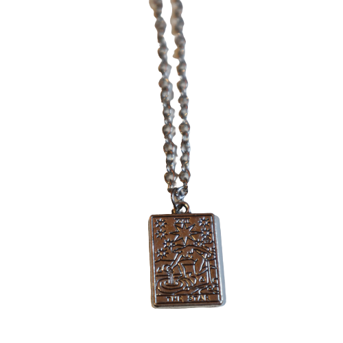 'The Star' Tarot Card Necklace