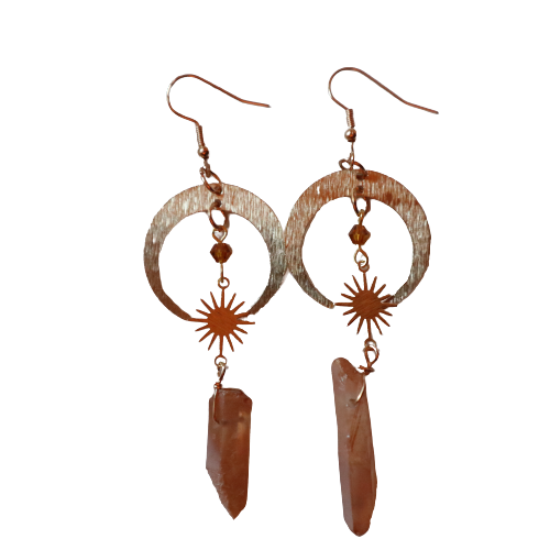 'Solaris' Crystal Earrings