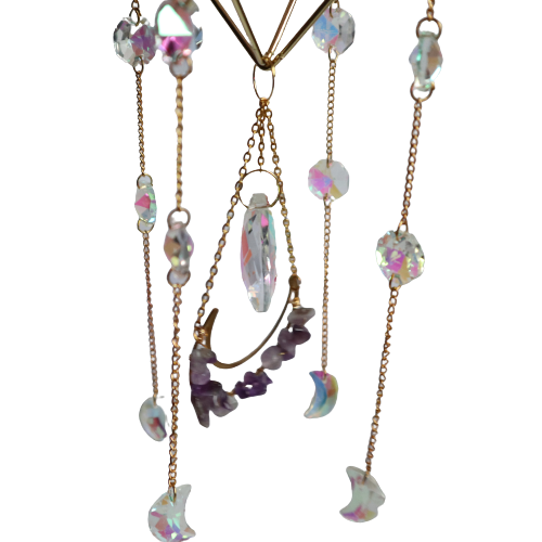 Amethyst Skies Rainbow Suncatcher