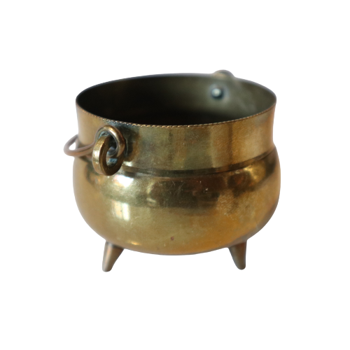 Small Brass Cauldron