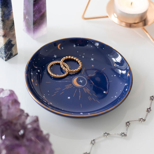 Blue Moon Trinket Dish