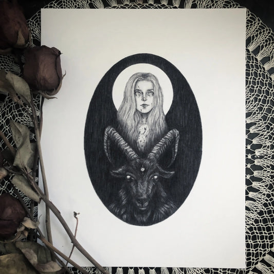 Black Philip Fine Art Print