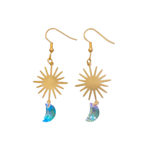 Solar Suncatcher Earrings