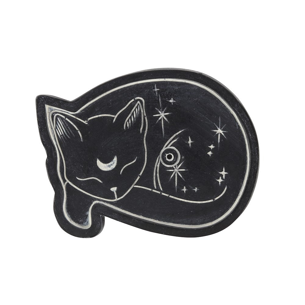 Black Cat Incense Holder