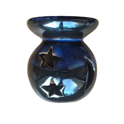 Starry Night Moon and Stars Oil Burner